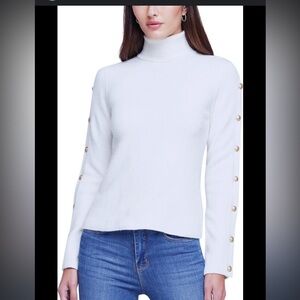LAGENCE Delaney Turtleneck sweater SZ L